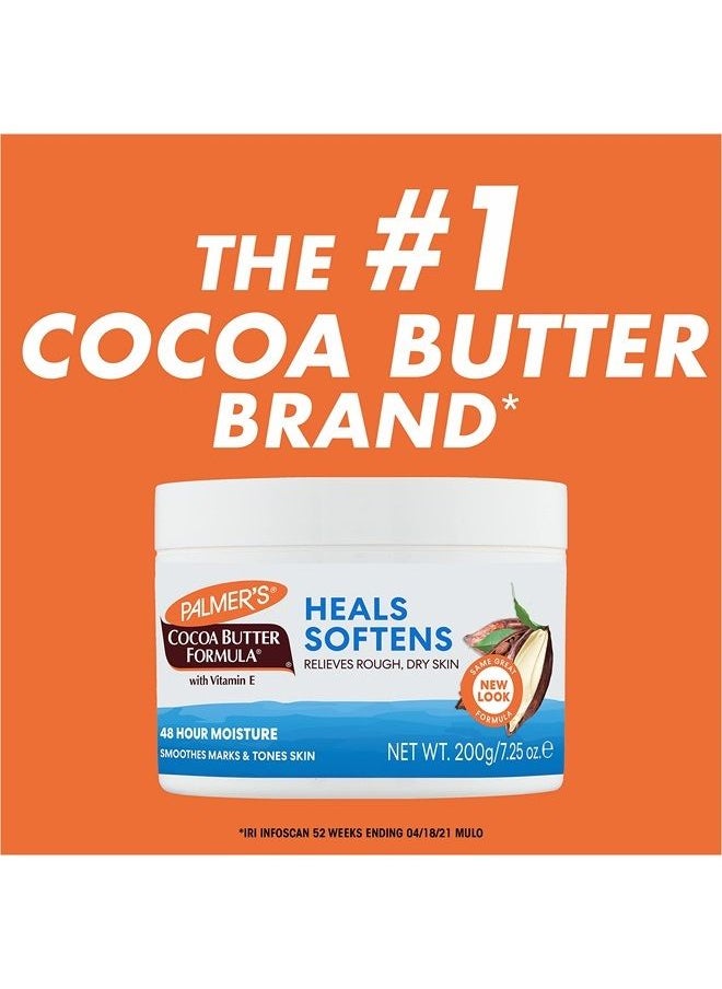 PALMER'S Cocoa Butter Formula Daily Skin Therapy Solid Lotion with Vitamin E, Body Moisturizer for Extremely Dry Skin, Softens and Soothes, 7.25 Ounces, (Pack of 1)  - Image 5