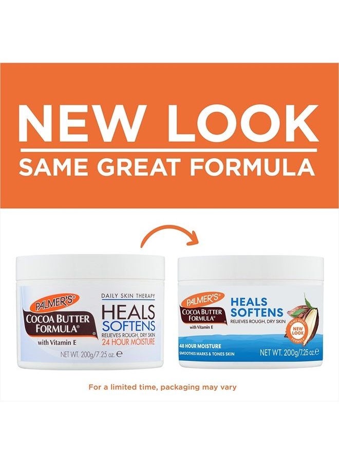 PALMER'S Cocoa Butter Formula Daily Skin Therapy Solid Lotion with Vitamin E, Body Moisturizer for Extremely Dry Skin, Softens and Soothes, 7.25 Ounces, (Pack of 1)  - Image 2