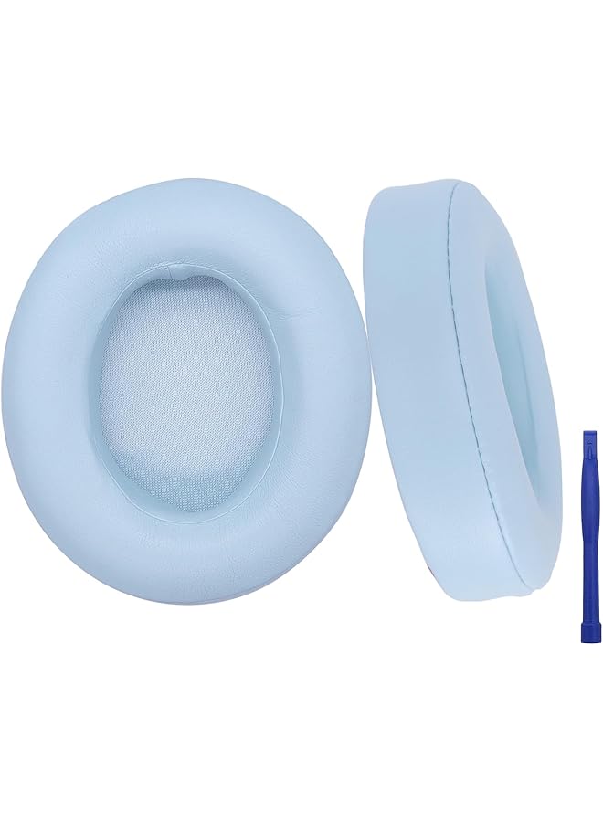 erorex Replacement Ear Pads Cushions For Beats Studio 2 & Studio 3 Wired & Wireless Headphones Earpads With Soft Protein Leather Noise Isolation Memory Foam Light Blue  - Image 1