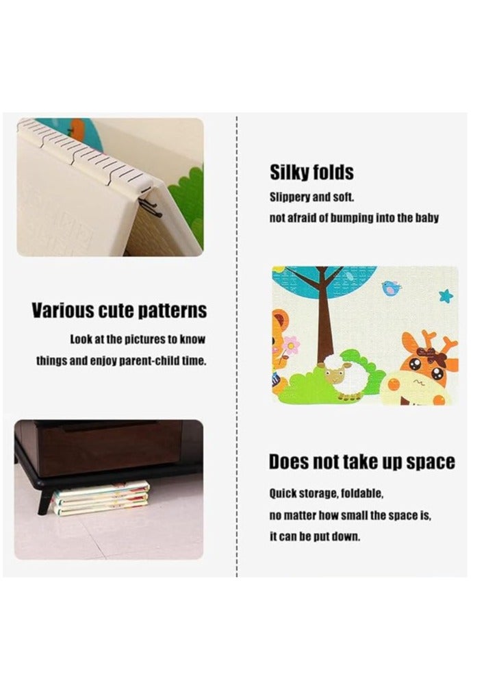 GOLD MANTIS Soft & Safe Foldable Baby Play Mat – Waterproof, Cushioned & Educational for Infants & Toddlers - Image 4