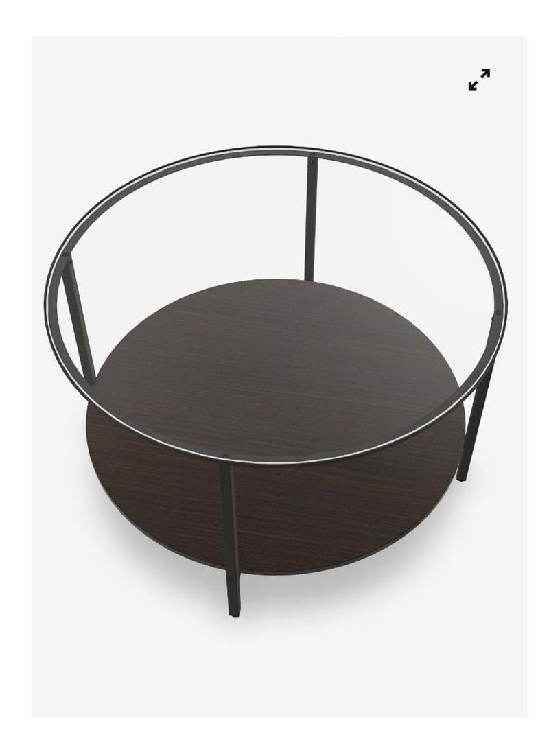 لاكجوري هوم طاولة قهوة أسود/ رمادي -EI-101  - Image 3