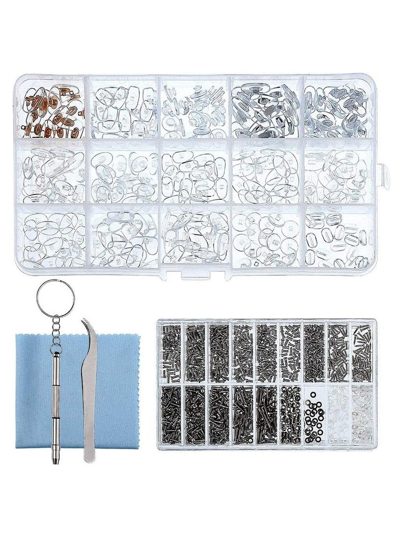 DIY Crafts Diy Crafts CTDIYHI37643 Eyeglass Repair Kit Pack Of 1500 Pcs Design No 4 Multicolor  - Image 2