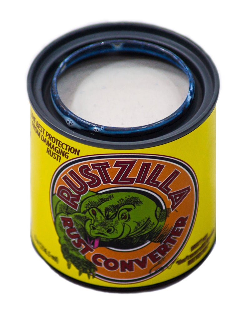 Rustzilla Rust Converter and Rust Remover, Professional Strength For All Metals Including Stainless Steel, Steel, Cast-Iron, 8 OZ - Image 2