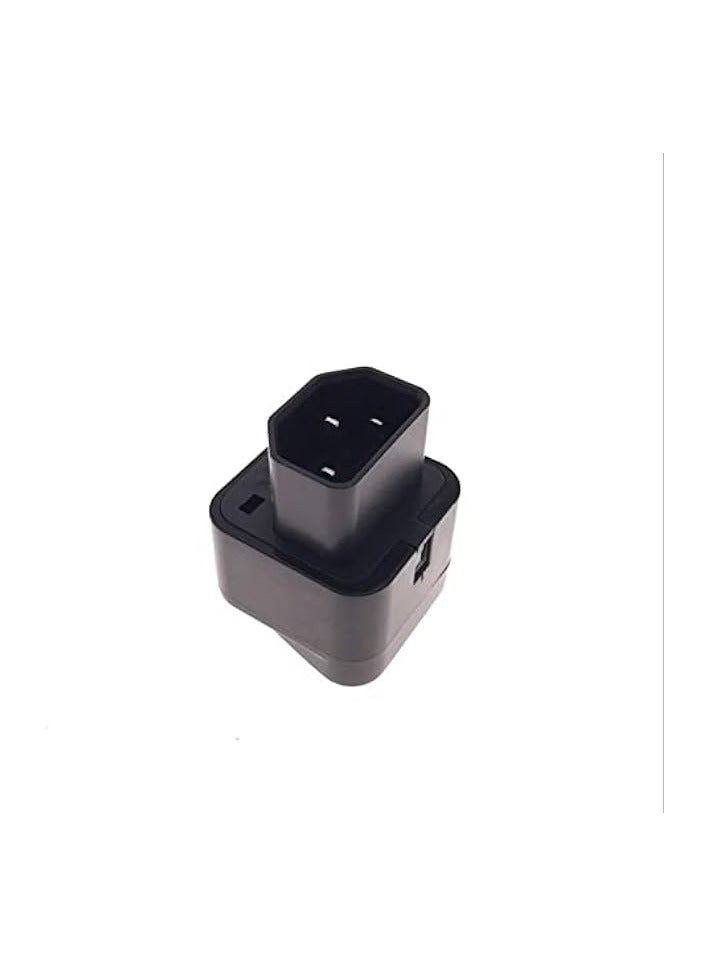 erorex Universal Plug C14 To US EU Australia AC Power AC Power Conversion Plug Adapter Connector For PDU 10A 250V(2pcs)  - Image 2