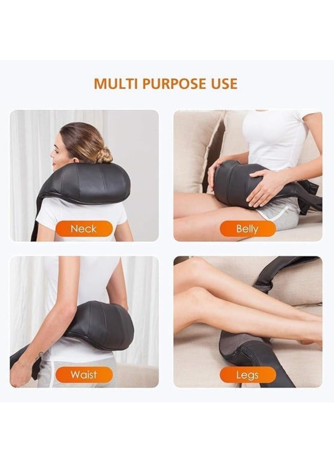 TRASSLE Neck and Shoulder Massager, Back Massager with Heat, Electric Deep Tissue Kneading Massage, 3 Speeds Electric Shiatsu Relieves Muscles, Back, Leg, Arm, Full Body, Muscles, for Home, Car  - Image 5