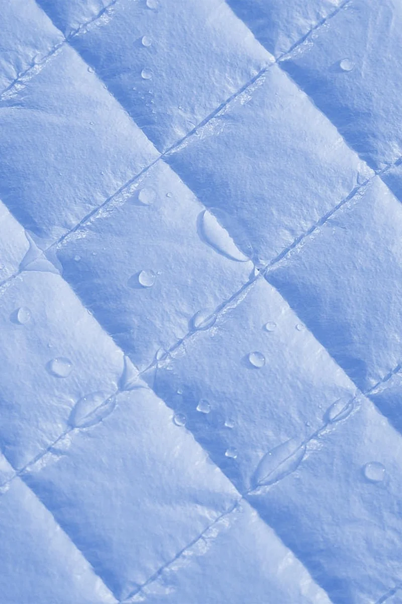 Zeynep Tekstil Eco Series Light Blue Liquid Waterproof Quilted Mattress Protector Mattress Mattress Sheet Bed Mattresses