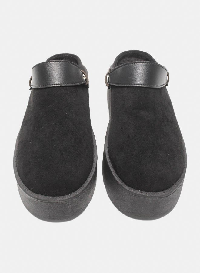 Glitter Women Slippers - Black - Image 3