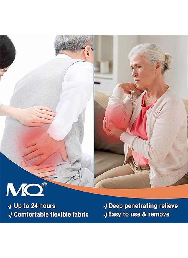 MQ 60Pcs Pain Relief Patch, Joint Lumbar Spine knee Shoulder Neck Adhesive Patch, Promote Blood Circulation, Relieve Joint Pain Warm Cream ﻿  - Image 4
