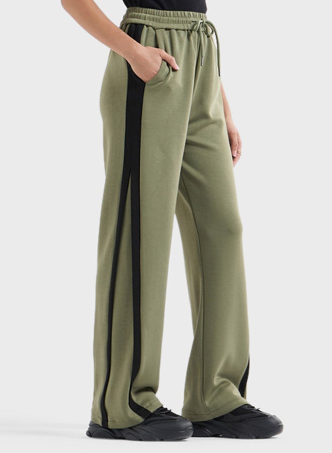 FAV Panelled Drawstring Detail Pants - Image 1