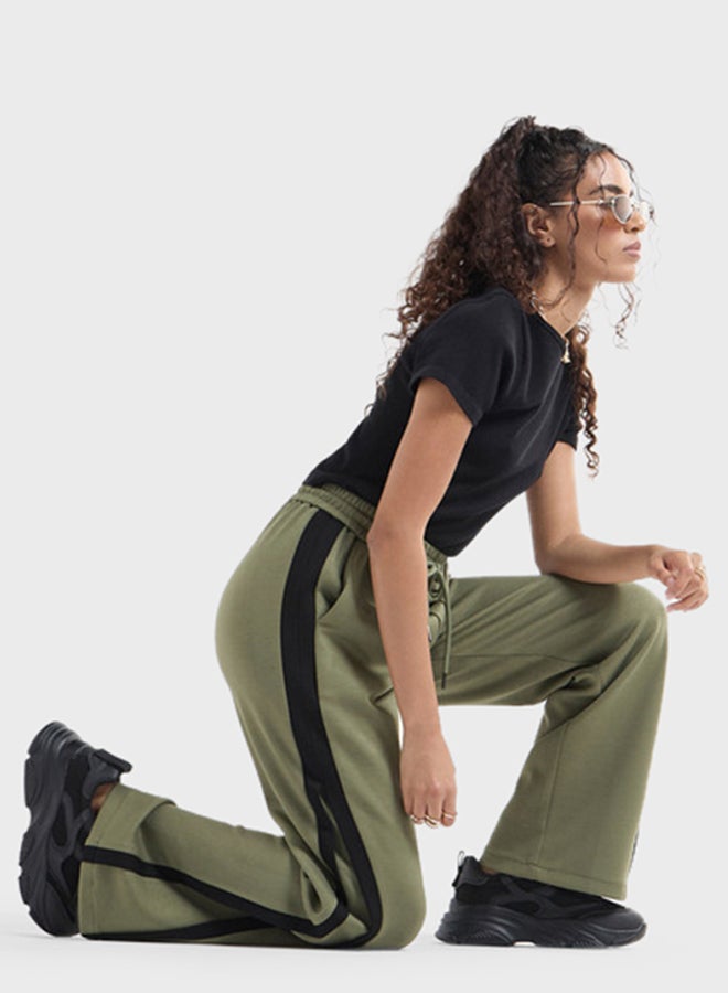 FAV Panelled Drawstring Detail Pants - Image 4