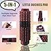 Deiviko Button Clicks Spinners Portable Stim Tool Little Ouchies 5in1 Design for Stress Relief Spiky Grippie Stim 3D Printed Toys Pain Stim Fidget Pocket Mini Fidget Toy for Adults Novelty Gifts - Image 4