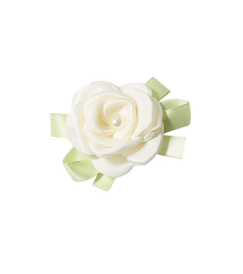 2 Pack Camellia Hair Clips For Women Gentle On Fabric Hair Wedding Festival - Image 5