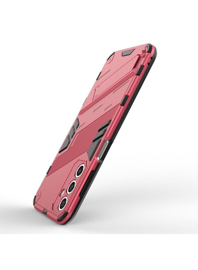 اس-توب جراب لهاتف Samsung Galaxy A24 5G / A24 4G Punk Armor 2 في 1 PC + جراب هاتف مقاوم للصدمات من مادة TPU مع حامل غير مرئي - Image 4