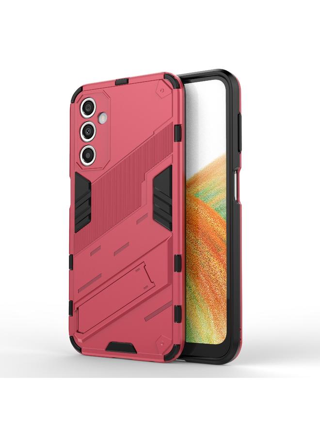 اس-توب جراب لهاتف Samsung Galaxy A24 5G / A24 4G Punk Armor 2 في 1 PC + جراب هاتف مقاوم للصدمات من مادة TPU مع حامل غير مرئي - Image 1