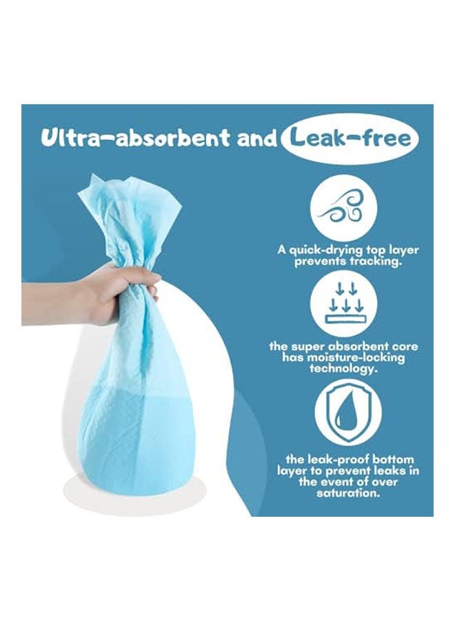 جولدن أروز وسائد فائقة الامتصاص للكلاب مع تقنية قفل الرطوبة المقاومة للتسرب - 90x60 سم 50 قطعه - Image 4