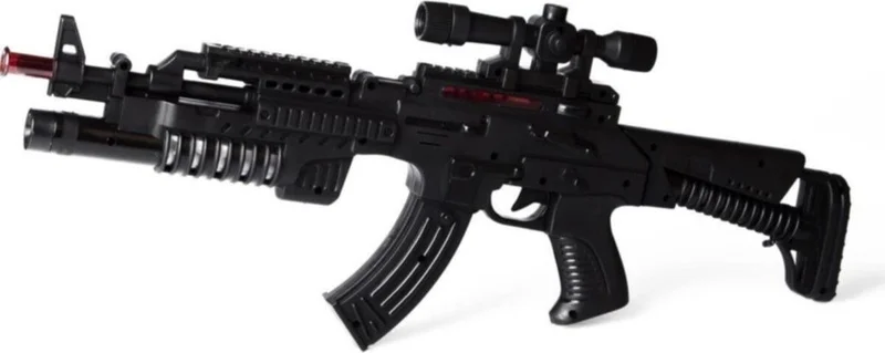 اردم اوينجاك Erdem Toys Battery Operated Commando Rifle M16 Commando Rifle with Sound and Light - With Bag