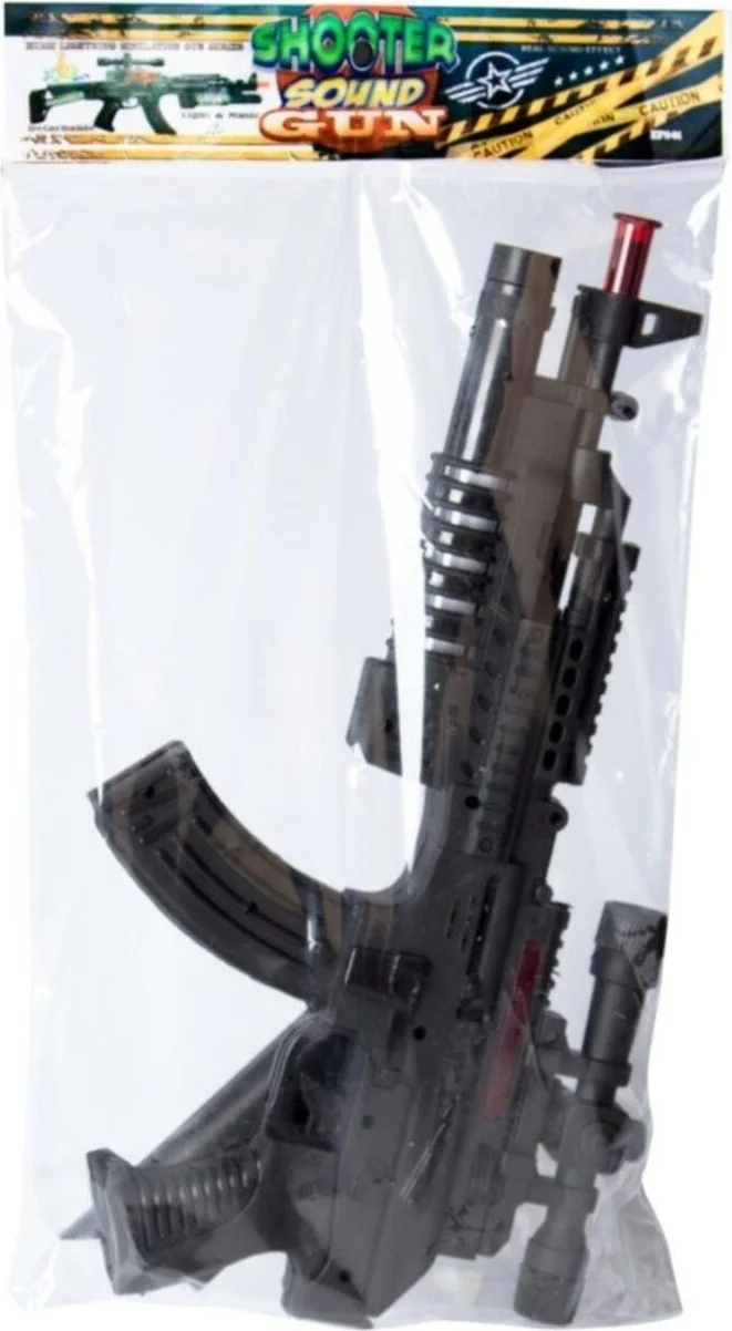 اردم اوينجاك Erdem Toys Battery Operated Commando Rifle M16 Commando Rifle with Sound and Light - With Bag