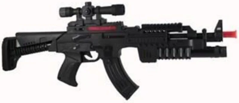 اردم اوينجاك Erdem Toys Battery Operated Commando Rifle M16 Commando Rifle with Sound and Light - With Bag