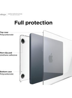 Elago Slim Hard for MacBook Air 15.3 inch M2 (2023) A2941 Case Cover Ultra Slim, Full Protection, Access to All Features - Clear  - Image 4
