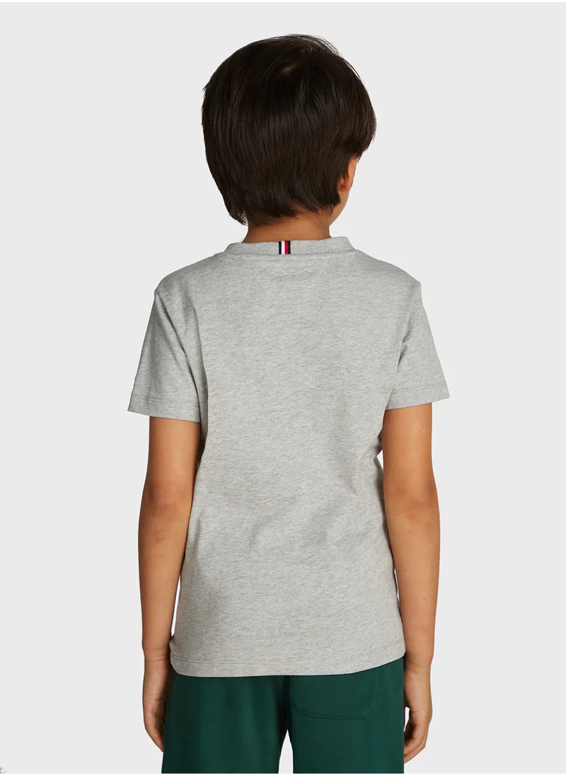 تومي هيلفيغر Kids Striped T-Shirt