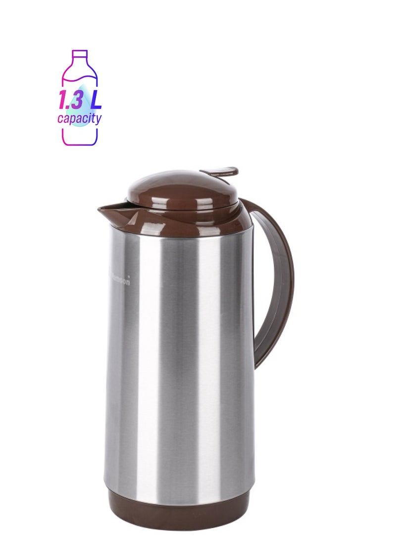 NAMSON Vacuum Flask 1.3L Hot And Cold | Double Walled | Thermalsteel | Na-7732  - Image 1