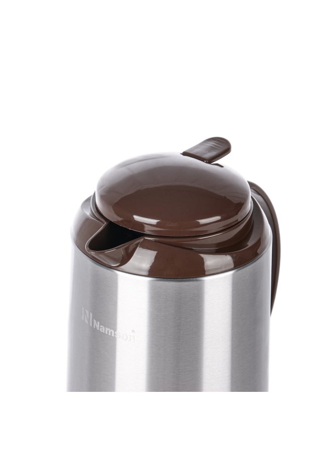 NAMSON Vacuum Flask 1.3L Hot And Cold | Double Walled | Thermalsteel | Na-7732  - Image 3