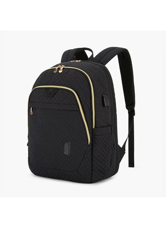 باج سمارت Womens Backpack BAGSMART Laptop Backpack College Laptop Computer Bag College Bookbag School Work Business