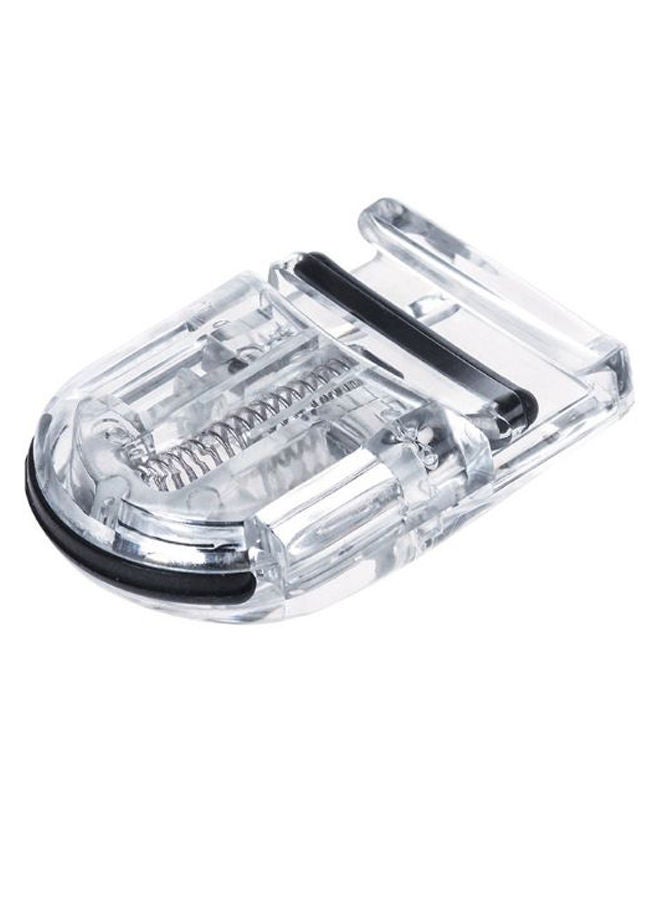 Generic Portable Eye Lash Curler With Replacement Pad Clear/Black - Image 1