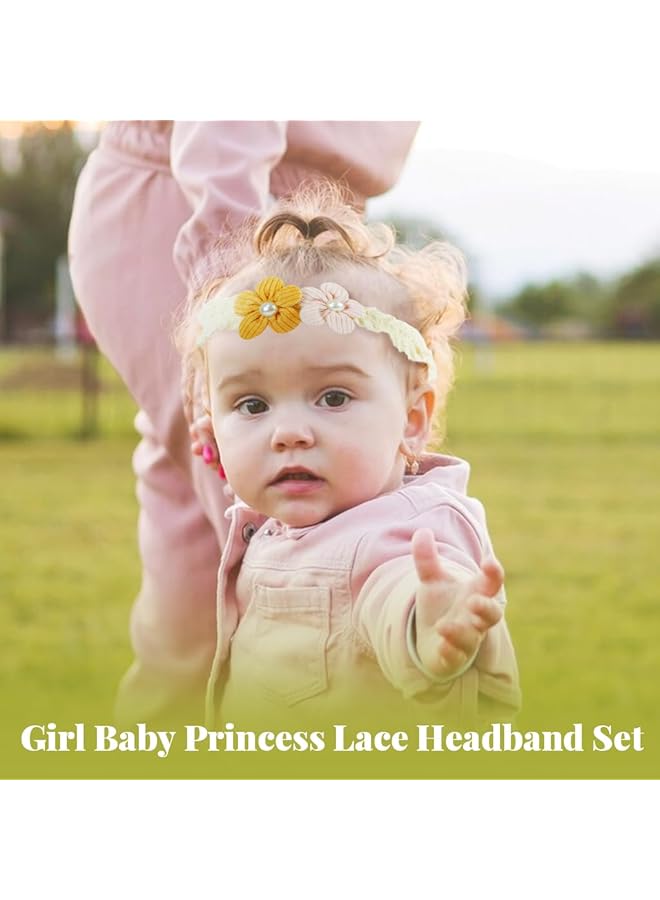 Hannea 3Pcs Bow Hairband For Baby Girl - Image 3