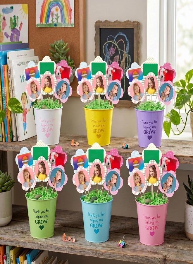 Novabright 6 Pack Graduation Teacher Appreciation Gifts Card Bouquet Thank You Gift Card Holder Craft Teacher Survival Kit for Women Men Back to School Birthday Retirement End of Year Present Decor - Image 1