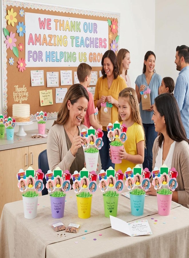 Novabright 6 Pack Graduation Teacher Appreciation Gifts Card Bouquet Thank You Gift Card Holder Craft Teacher Survival Kit for Women Men Back to School Birthday Retirement End of Year Present Decor - Image 3
