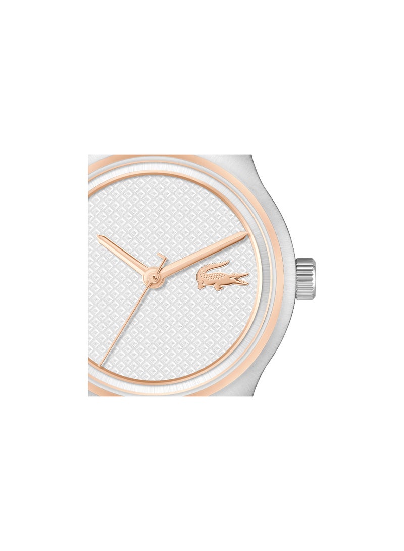 LACOSTE Round Analog Women'S White Case Watch - 2001392 - Image 5