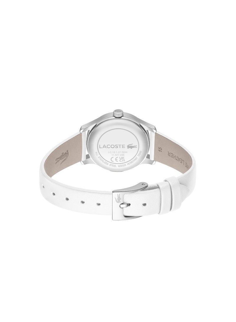LACOSTE Round Analog Women'S White Case Watch - 2001392 - Image 2
