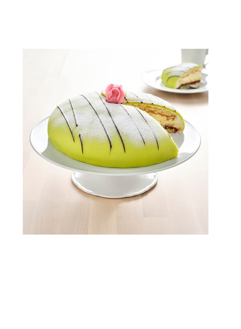 حامل كيك، أبيض 29 سم - Image 3