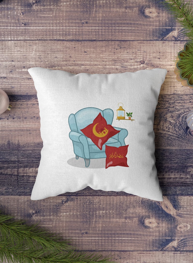لوحة غطاء وسادة من البوليستر بتصميم رمضان كريم - Image 5