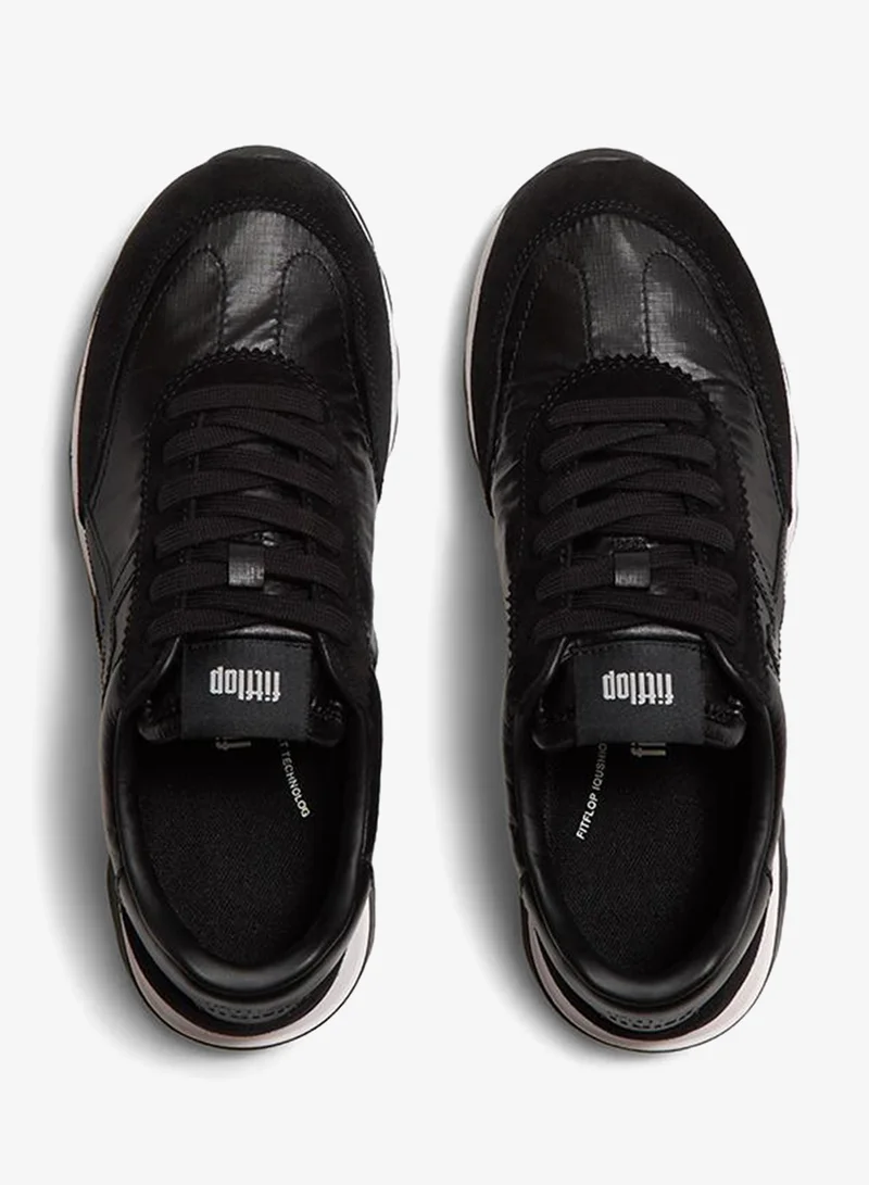 فيت فلوب RETRO-Q FF METALLIC-FABRIC/SUEDE SNEAKERS