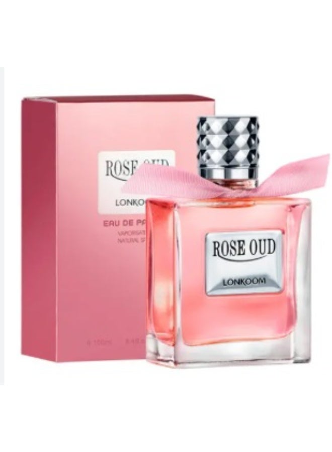LONKOOM Rose Oud Eau de Parfum 100ml - Image 1