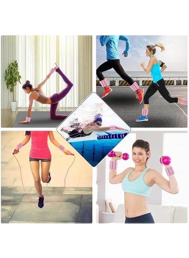 HOOKOR Adjustable Wrist & Ankle Weights for Women and Men, Workout Weights Set of 2 (1Lb Each), Suitable for a Variety of Sports - Image 4