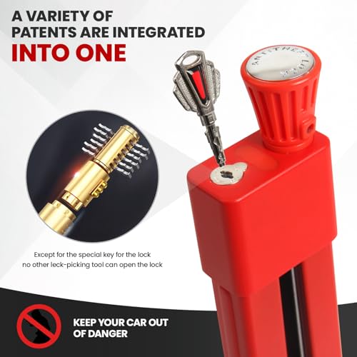 OPSOOPI Anti Theft Car Device, Brake Pedal Lock for Car Security & Car Theft Prevention Device, Tactical Pedal Lock Anti Theft Car (SUV/Truck/Van) - Image 4