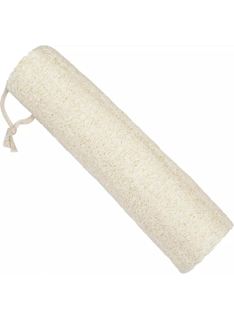 MOMENT Natural Organic Egyptian Loofah Sponges, 30x8cm Large Exfoliating Shower Loofah Body Scrubbers SPA Beauty Bath and Radiant Skin - Image 1