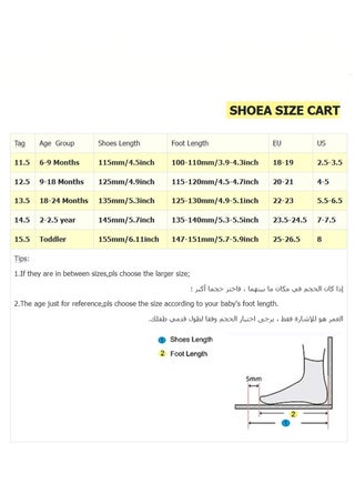 Generic Trainers for Infant Toddler Boys Girls Shoes Breathable