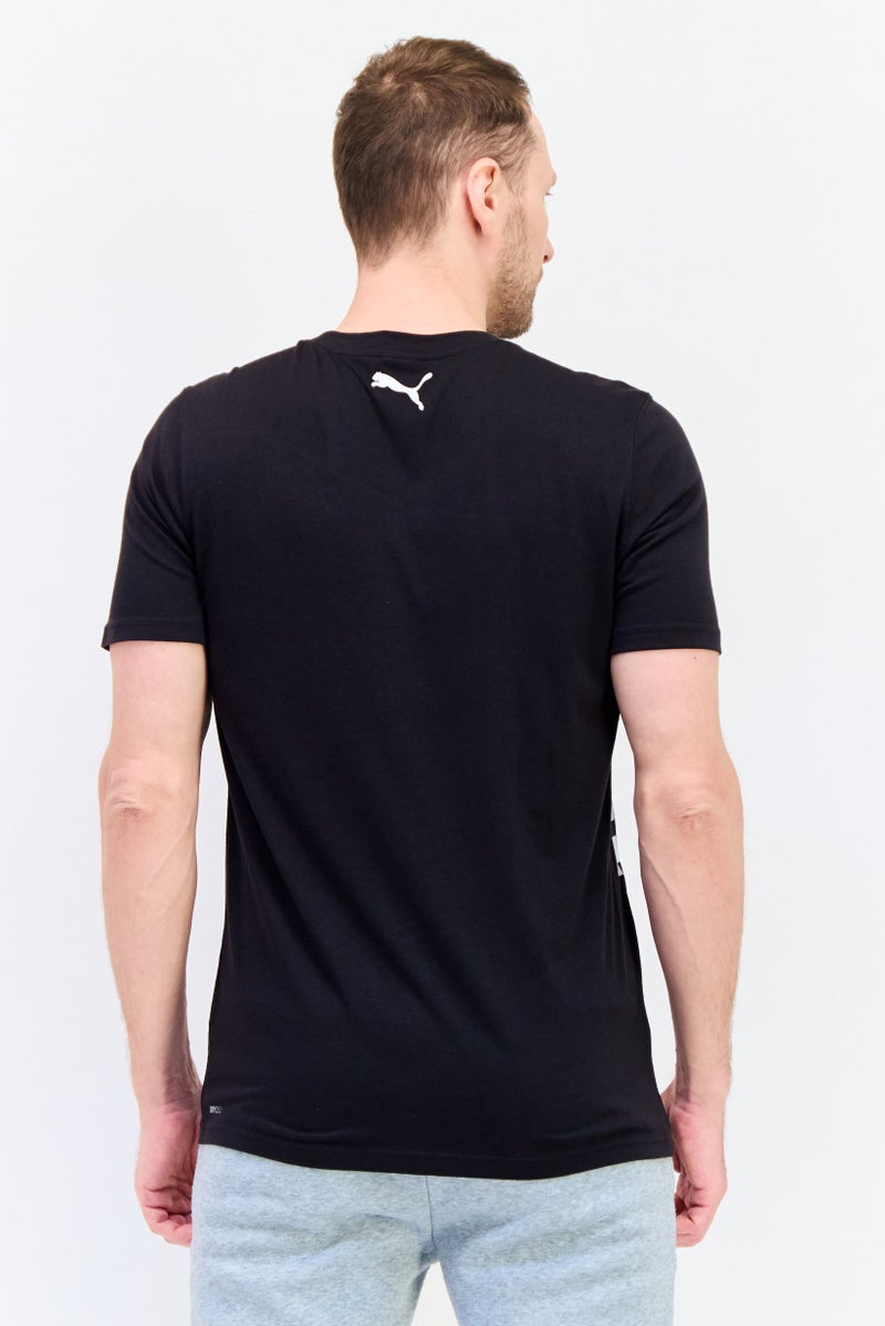 PUMA Men Sportswear Fit Short Sleeve Outdoor T-Shirt, Black - Image 2