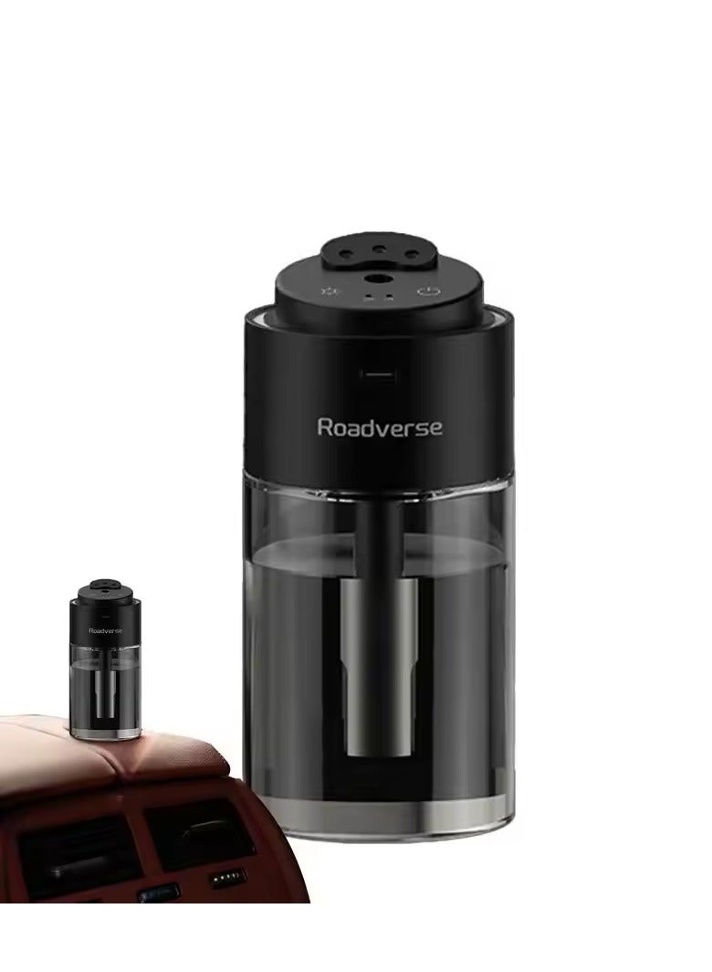 ROADVERSE Car Fragrance Diffuser – Natural Perfume Car Air Humidifier with Auto On/Off, Smart Aromatherapy Air Freshener Diffuser for Car, Home & Office – Long-Lasting Scent, Compact, Easy-to-Use Design - Image 1
