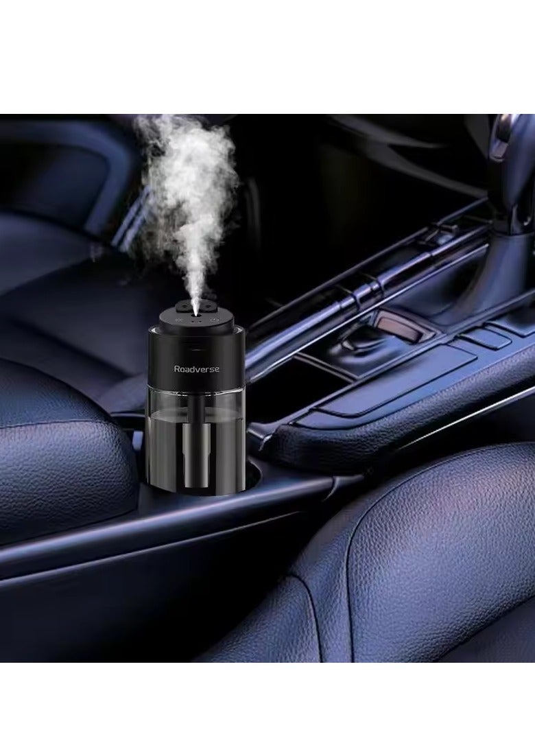 ROADVERSE Car Fragrance Diffuser – Natural Perfume Car Air Humidifier with Auto On/Off, Smart Aromatherapy Air Freshener Diffuser for Car, Home & Office – Long-Lasting Scent, Compact, Easy-to-Use Design - Image 2