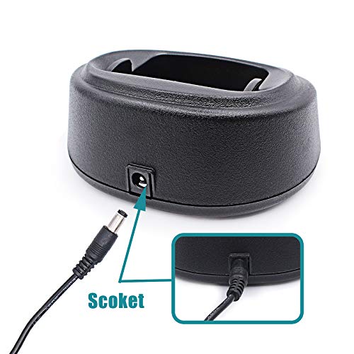 Accessoryway Replace WPLN4137BR WPLN4137 PMPN4173A Charger for Motorola CP200 CP200D PR400 EP450 DEP450 CP040 CP150 CP180 Rapid Charger - Image 5