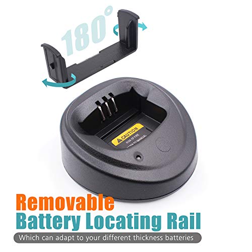 Accessoryway Replace WPLN4137BR WPLN4137 PMPN4173A Charger for Motorola CP200 CP200D PR400 EP450 DEP450 CP040 CP150 CP180 Rapid Charger - Image 3