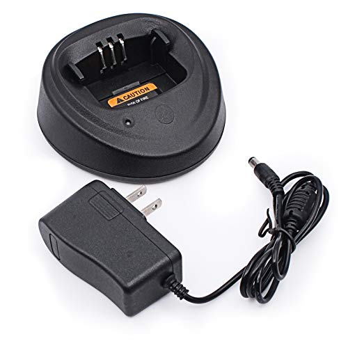 Accessoryway Replace WPLN4137BR WPLN4137 PMPN4173A Charger for Motorola CP200 CP200D PR400 EP450 DEP450 CP040 CP150 CP180 Rapid Charger - Image 1