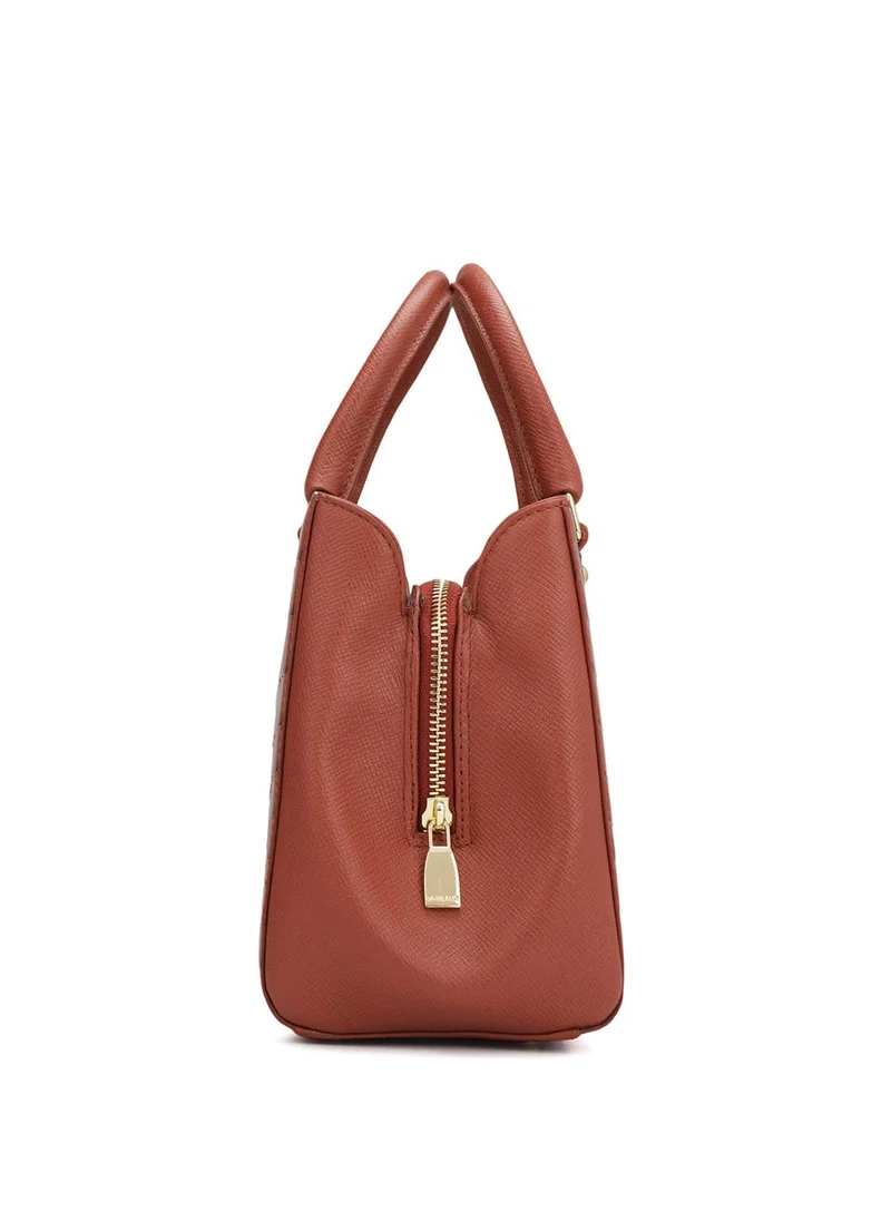 Da Milano  Genuine Leather Red Satchel Bag for Women | Best Price UAE