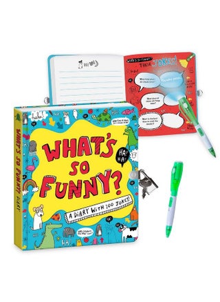 Peaceable Kingdom What So Funny?Lock And Key Diary With Jokes And Magic Light Pen - pzsku/ZE50BD0224756133B8DA5Z/45/_/1688195070/c4fbdb9b-b21d-4b15-93a9-755bb53cacb7