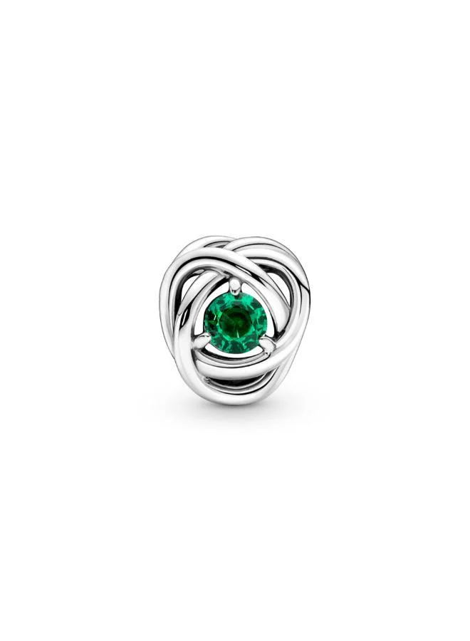 PANDORA May Birthstone Eternity Circle Charm